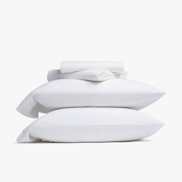 Parachute Other - Open Box - Parachute - Queen Relaxed Linen Sheet Set White - Parachute White